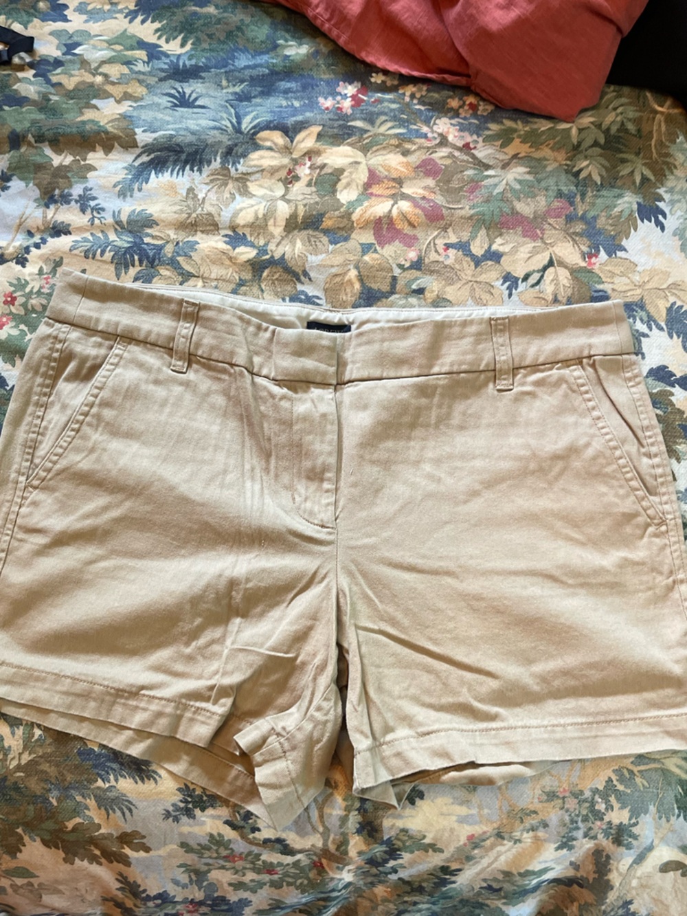 J. Crew Tan Cotton-Blend Shorts